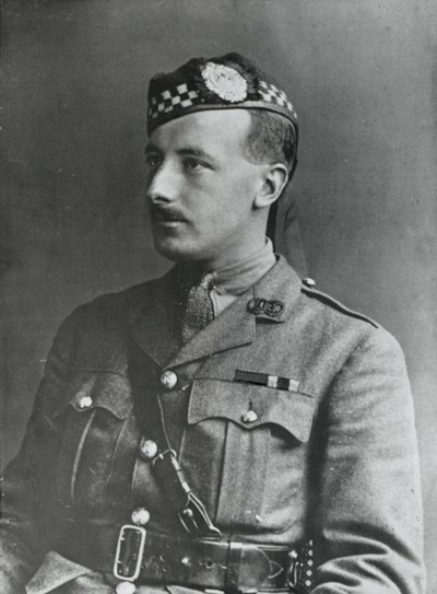 صورة الكابتن آرثر هندرسون VC ، الكتيبة الثانية Argyll و Sutherland Highlanders ، 1915 بواسطة مصور انجليزى