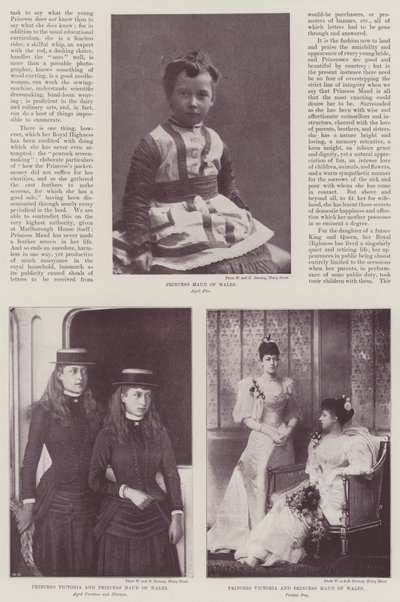 الأميرة مود من ويلز بواسطة English Photographer