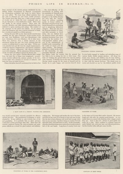 السجن المؤبد في بورما بواسطة مصور انجليزى
