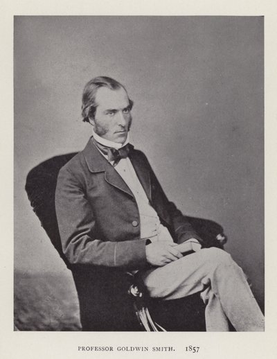 أستاذ جولدوين سميث ، 1857 بواسطة مصور انجليزى