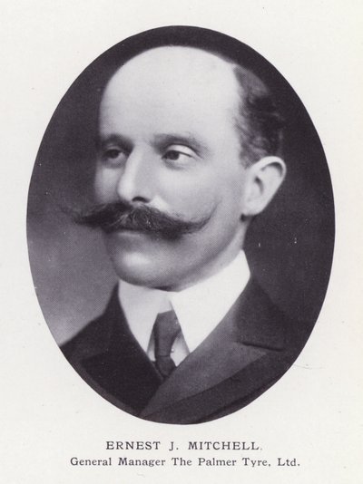 Prominent Men of London: Ernest J Mitchell (b/w photo) بواسطة مصور انجليزى