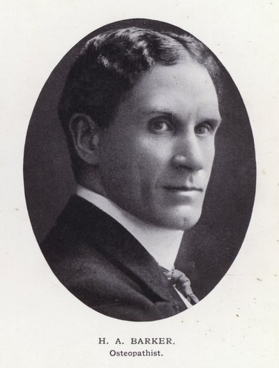 رجال لندن البارزون: H A Barker (b / w photo) بواسطة مصور انجليزى
