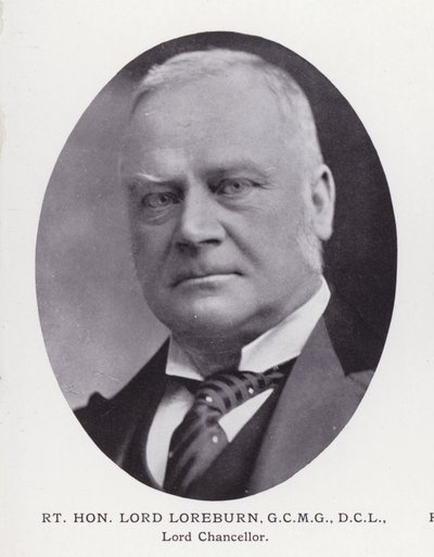 Prominent Men of London: Rt Hon Lord Loreburn (b/w photo) بواسطة مصور انجليزى