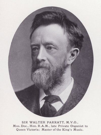 Prominent Men of London: Sir Walter Parratt (b/w photo) بواسطة مصور انجليزى
