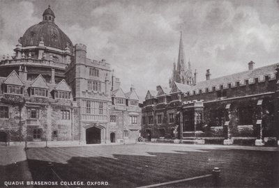 كلية Quadrangle Brasenose ، أكسفورد بواسطة مصور انجليزى