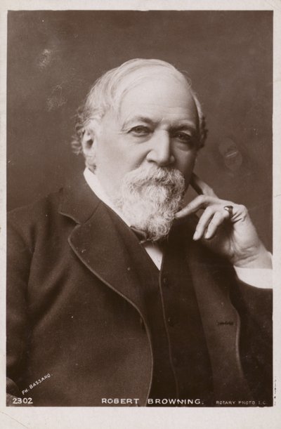 روبرت براوننج (1812-1889) ، شاعر إنجليزي وكاتب مسرحي بواسطة مصور انجليزى