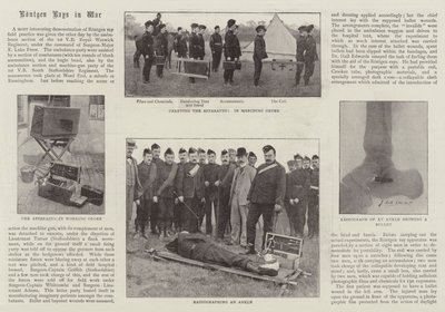 Rontgen Rays in War بواسطة مصور انجليزى