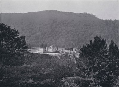 اسكتلندا: قلعة تايموث (صورة b / w) بواسطة مصور انجليزى