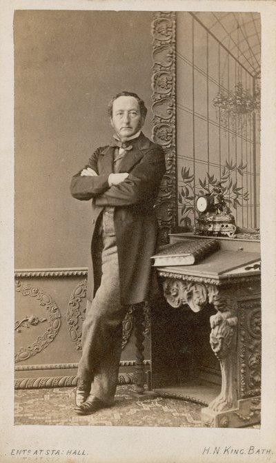 Sigismond Thalberg ، عازف البيانو بواسطة مصور انجليزى
