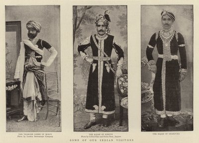 بعض للزوار الهنود بواسطة مصور انجليزى