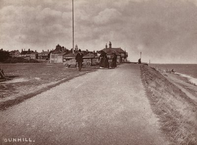 Southwold: Gunhill (صورة b / w) بواسطة مصور انجليزى
