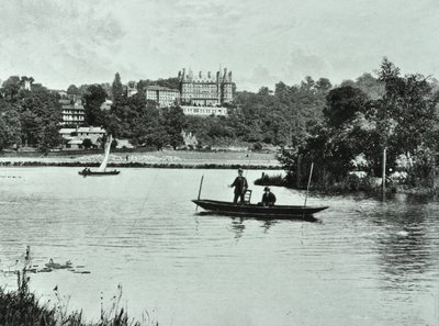 منزل ستار آند جارتر ، ريتشموند هيل ، ريتشموند: منظر عام ، 1895 بواسطة مصور انجليزى