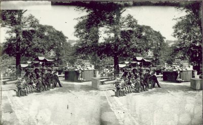 صورة مجسمة لأكشاك St Jamess Park بواسطة مصور انجليزى