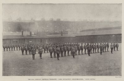 الشركة 67 الإمبراطورية Yeomanry ، اللورد Dunravens Sharpshooters ، تتجه جنوبًا بواسطة مصور انجليزى
