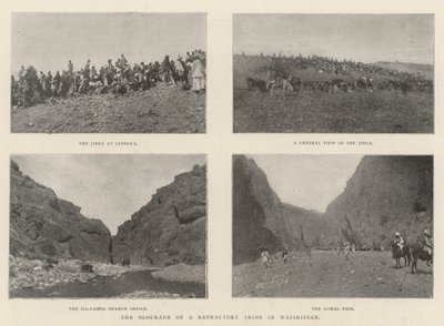 حصار قبيلة حرارية في وزيرستان بواسطة مصور انجليزى