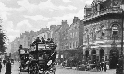 The Cock Tavern ، Highbury ، c.1900 بواسطة مصور انجليزى