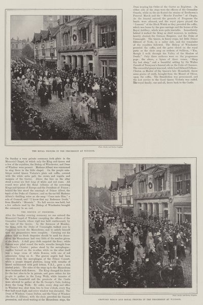 جنازة الملكة فيكتوريا بواسطة English Photographer