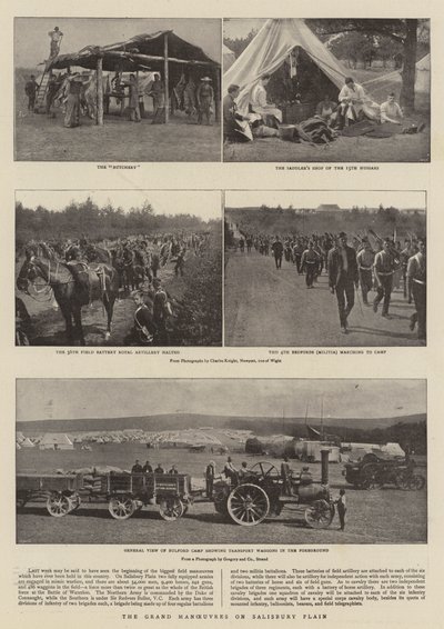المناورات الكبرى في سهل سالزبوري بواسطة English Photographer