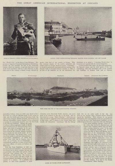 المعرض الأمريكي الدولي العظيم في شيكاغو بواسطة English Photographer