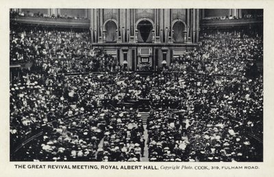 The Great Revival Meeting، Royal Albert Hall، London بواسطة مصور انجليزى
