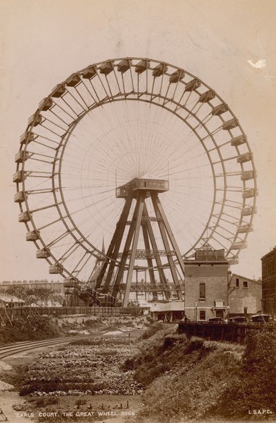 The Great Wheel at Earls Court ، لندن بواسطة مصور انجليزى