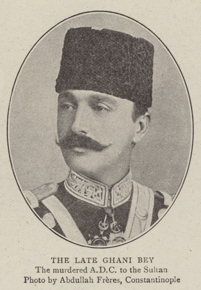 المرحوم غني بك بواسطة مصور انجليزى