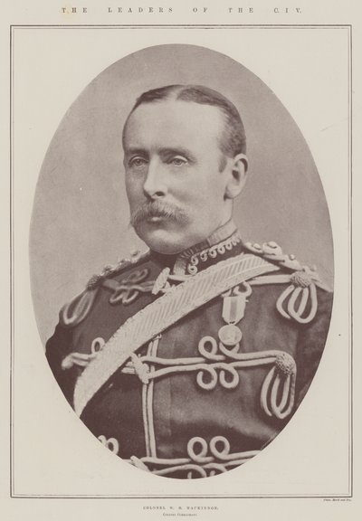قادة CIV ، العقيد WH Mackinnon ، العقيد القائد بواسطة مصور انجليزى