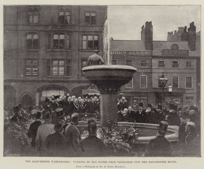 The Manchester Waterworks ، تشغيل المياه من Thirlmere إلى مانشستر ماينز بواسطة مصور انجليزى