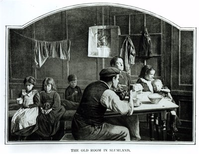 The Old Room in Slumland (bw photo) بواسطة مصور انجليزى