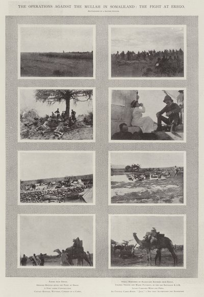 العمليات ضد الملا في أرض الصومال ، القتال في إريغو بواسطة مصور انجليزى