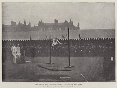أكسفورد وكامبريدج سبورتس ، Swanwicks High Jump بواسطة مصور انجليزى