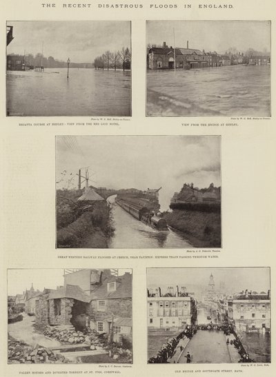 الفيضانات الكارثية الأخيرة في إنجلترا بواسطة English Photographer
