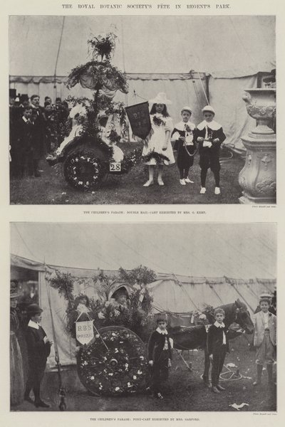 The Botanic Societys Fete في Regents Park بواسطة English Photographer
