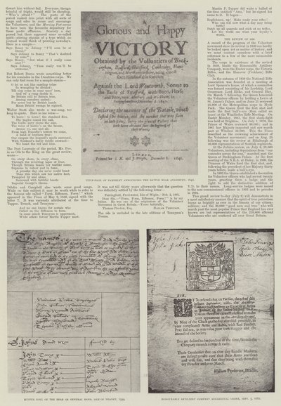 المئوية المئوية التطوعية ، 1799-1899 بواسطة مصور انجليزى