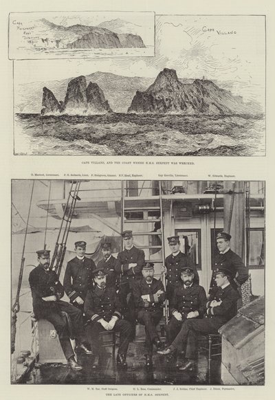 حطام السفينة HMS Serpent بواسطة English Photographer