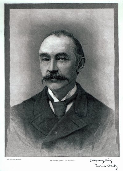 توماس هاردي ، 1892 بواسطة مصور انجليزى