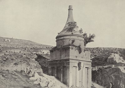 قبر أبشالوم بواسطة مصور انجليزى