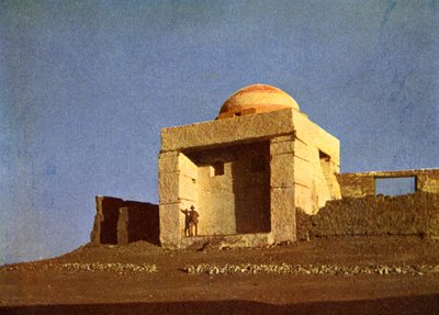 قبر الشيخ تاتا ، في تاجوج ، مصر بواسطة مصور انجليزى