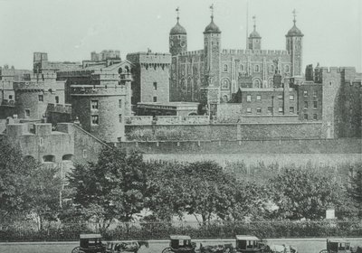 برج هيل: منظر لبرج لندن ، 1895 بواسطة مصور انجليزى