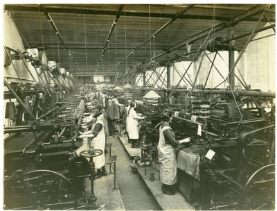 نسج تركيا ، مصنع هيوز رقم 2 ، 1923 بواسطة مصور انجليزى