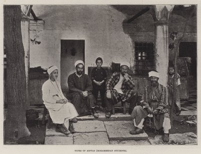 أنواع السوفتات ، الطلاب المحمديون بواسطة مصور انجليزى