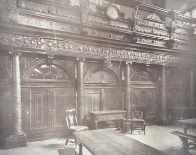 منظر لغرايز إن هول ، لندن ، 1885 بواسطة مصور انجليزى