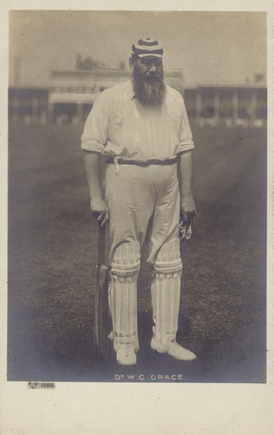 WG Grace بواسطة مصور انجليزى