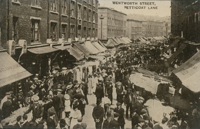 شارع وينتوورث ، Petticoat Lane ، لندن بواسطة مصور انجليزى