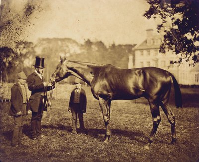 Wild Dayrell ، الفائز بالديربي عام 1856 بواسطة مصور انجليزى