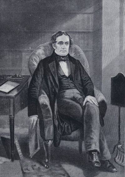 William Hickling Prescott (b/w photo) بواسطة مصور انجليزى