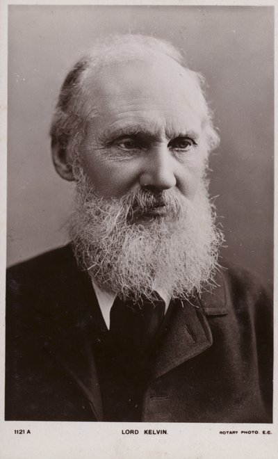 وليام طومسون ، أول بارون كلفن (1824-1907) ، فيزيائي ومهندس بريطاني بواسطة مصور انجليزى