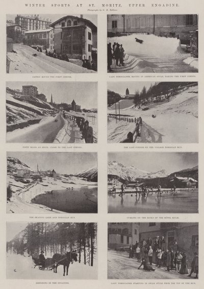 الرياضات الشتوية في سانت موريتز ، إنجادين العليا بواسطة English Photographer