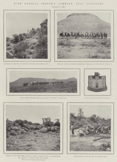مع قيادة الفرنسية العامة بالقرب من Colesberg بواسطة English Photographer