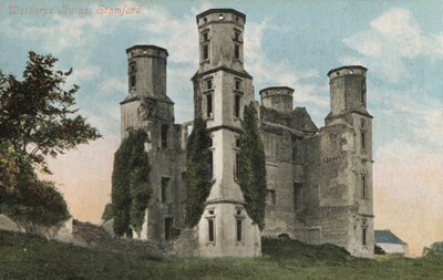 أبراج Wothorpe ، أنقاض نزل يعقوبي ، كامبريدجشير (صورة) بواسطة مصور انجليزى